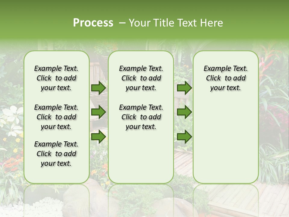 Exterior Tropical Nobody PowerPoint Template