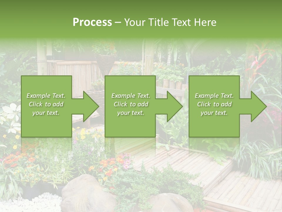 Exterior Tropical Nobody PowerPoint Template