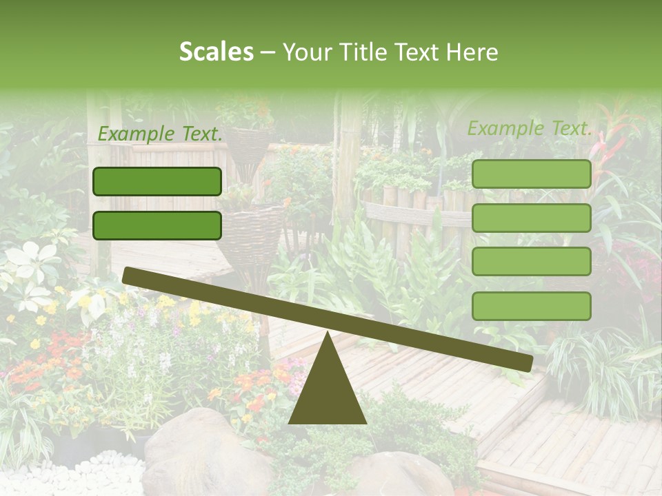 Exterior Tropical Nobody PowerPoint Template