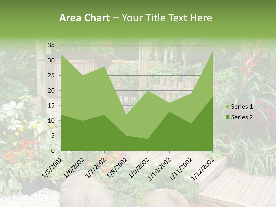 Exterior Tropical Nobody PowerPoint Template