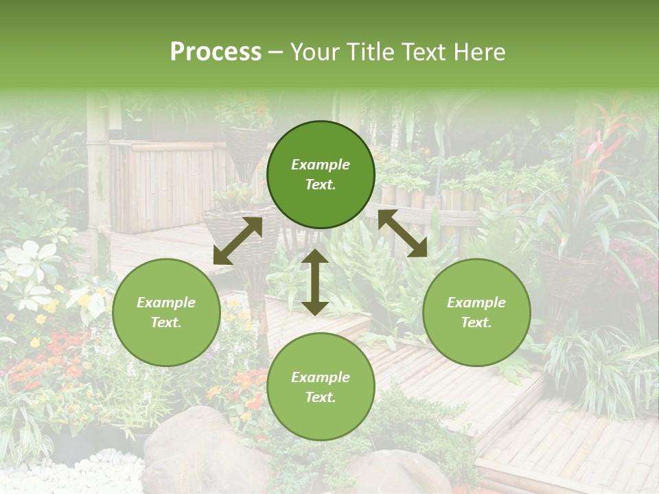 Exterior Tropical Nobody PowerPoint Template