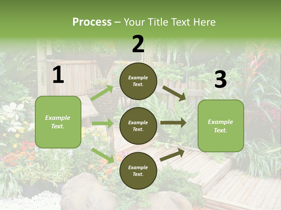 Exterior Tropical Nobody PowerPoint Template