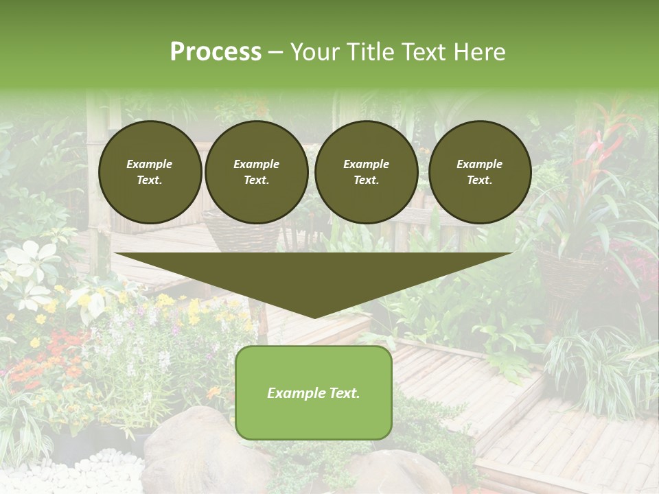 Exterior Tropical Nobody PowerPoint Template
