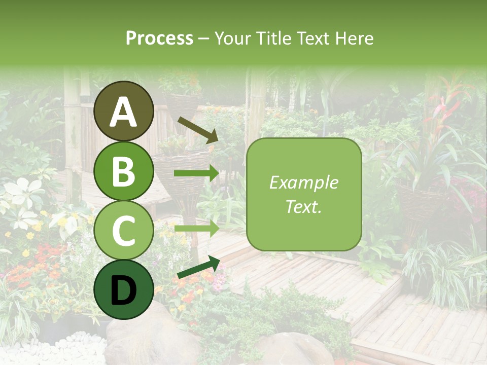 Exterior Tropical Nobody PowerPoint Template