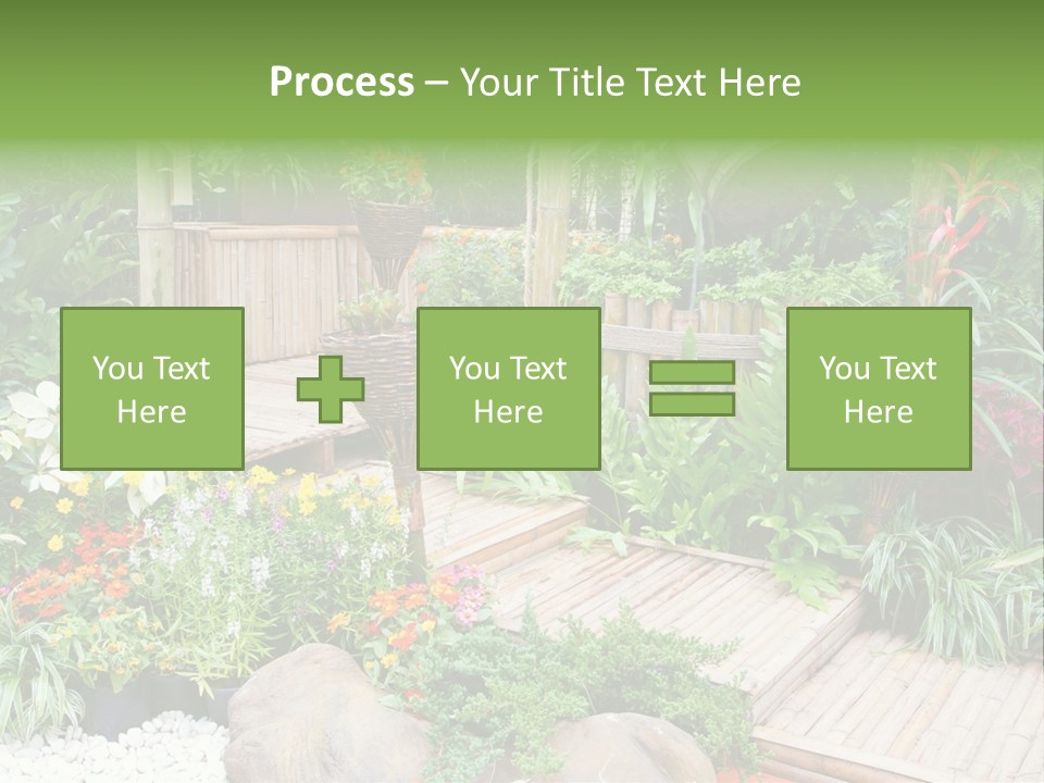 Exterior Tropical Nobody PowerPoint Template