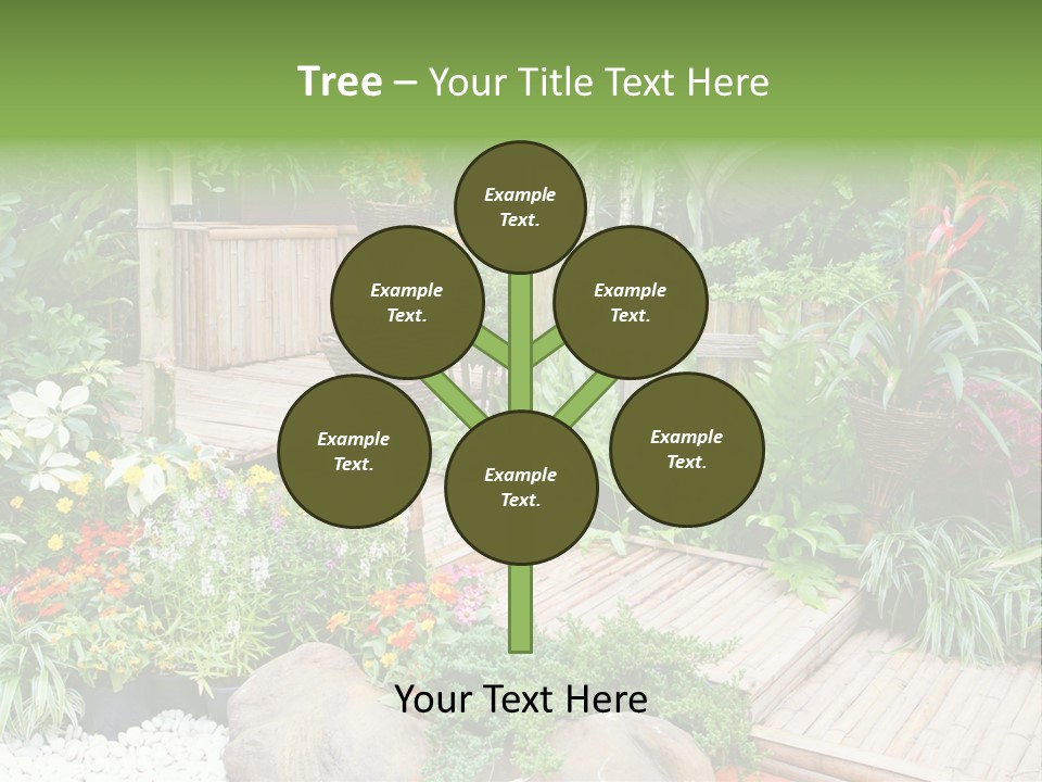 Exterior Tropical Nobody PowerPoint Template