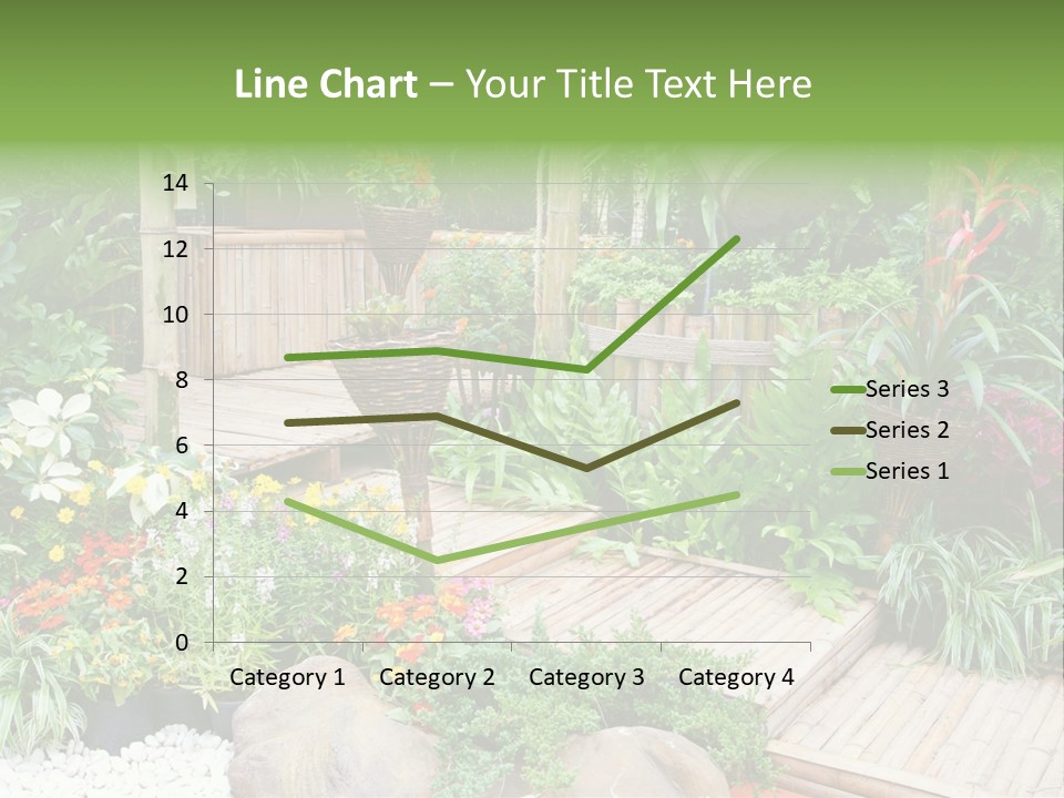 Exterior Tropical Nobody PowerPoint Template