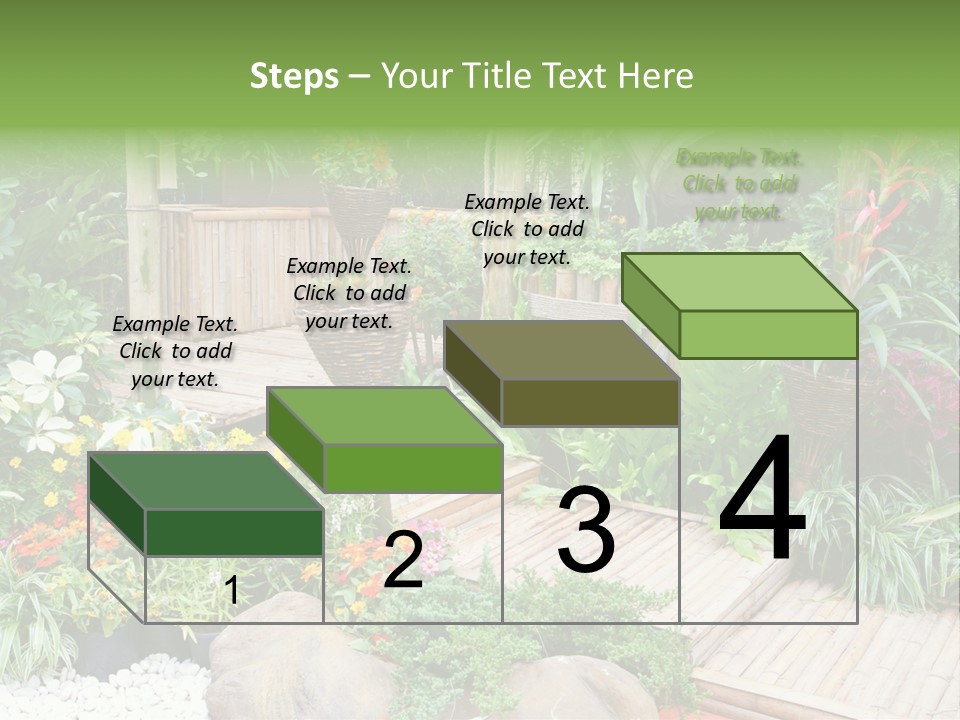 Exterior Tropical Nobody PowerPoint Template