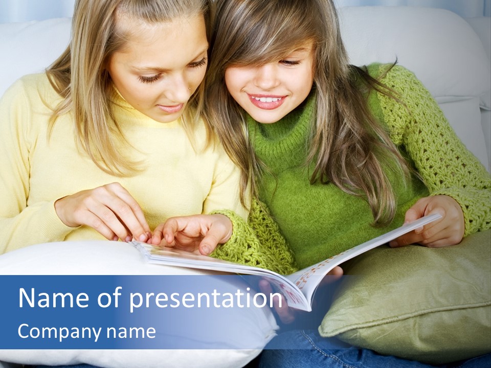 Lifestyle Person Friends PowerPoint Template