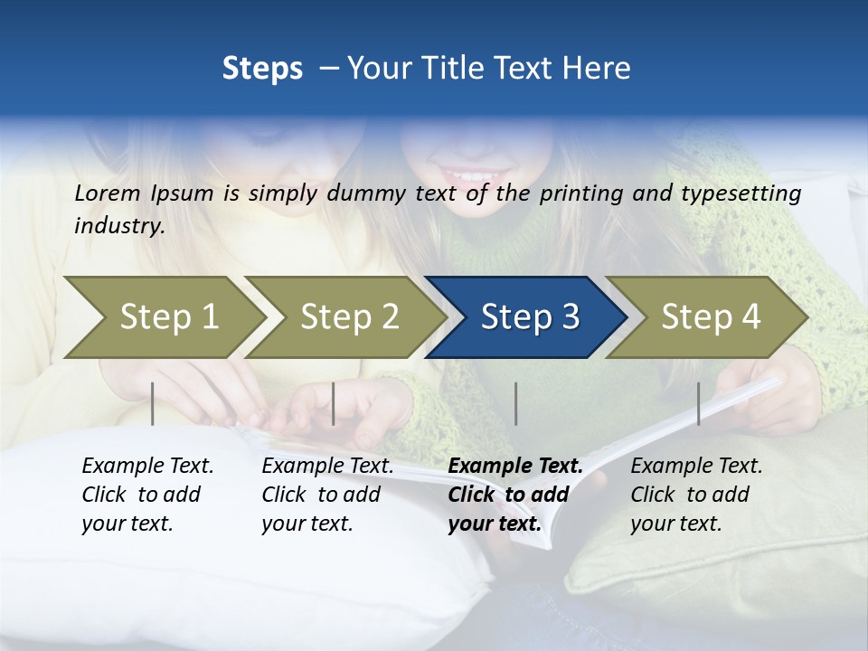 Lifestyle Person Friends PowerPoint Template