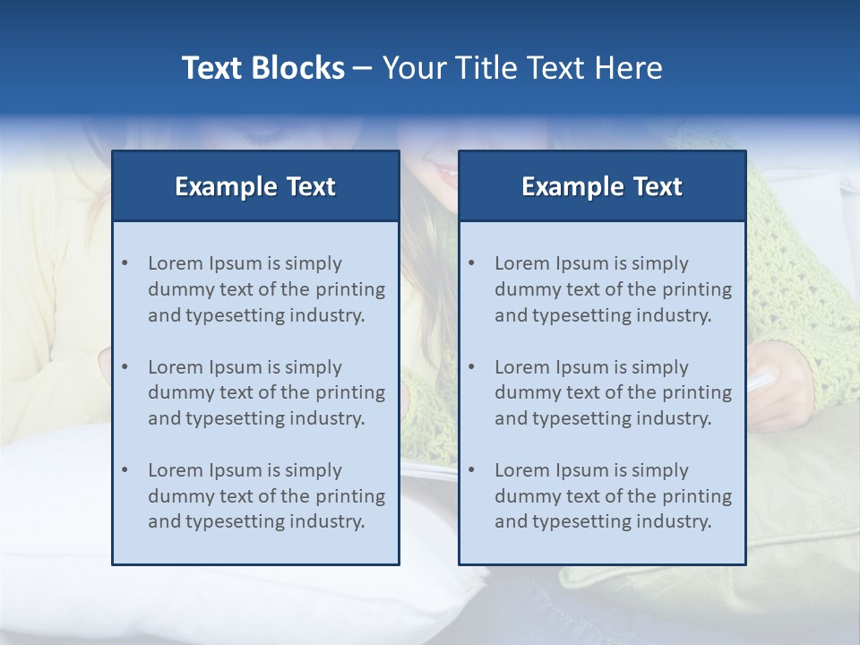 Lifestyle Person Friends PowerPoint Template