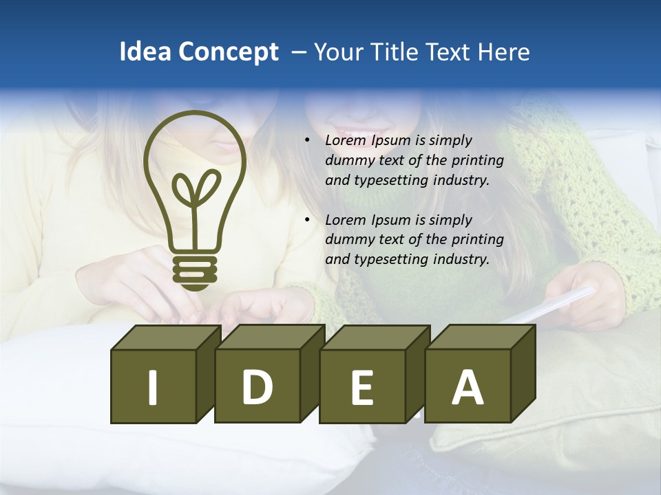 Lifestyle Person Friends PowerPoint Template