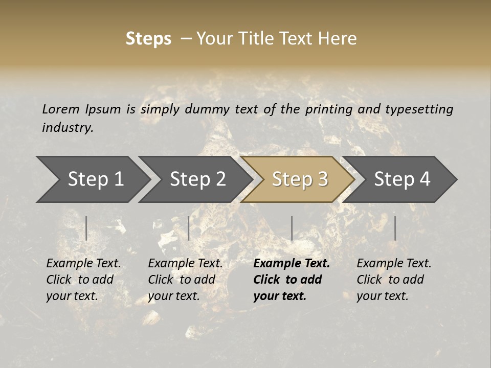 Skeleton Old Soil PowerPoint Template