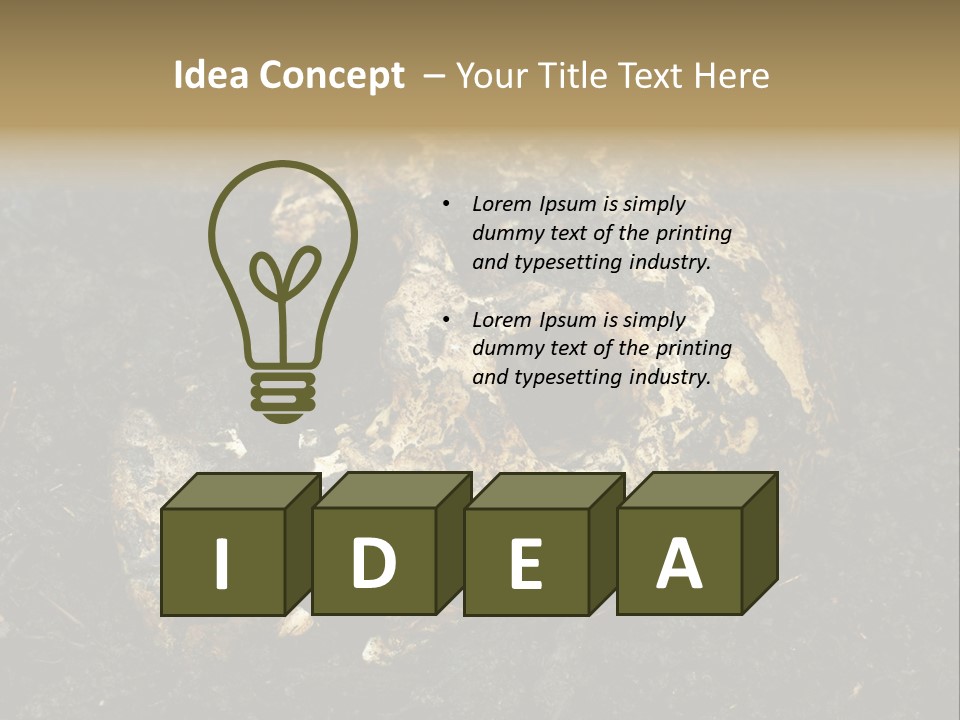 Skeleton Old Soil PowerPoint Template