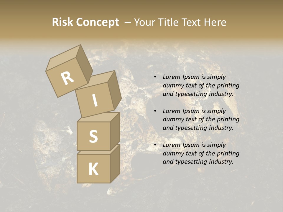 Skeleton Old Soil PowerPoint Template