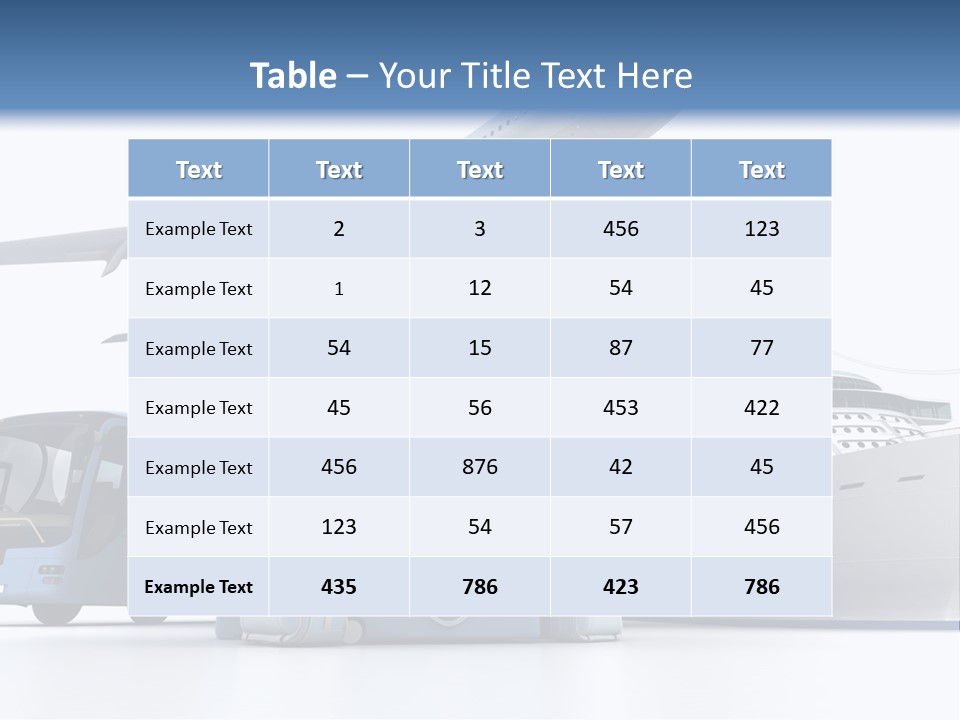 Business Suitcase World Tour PowerPoint Template