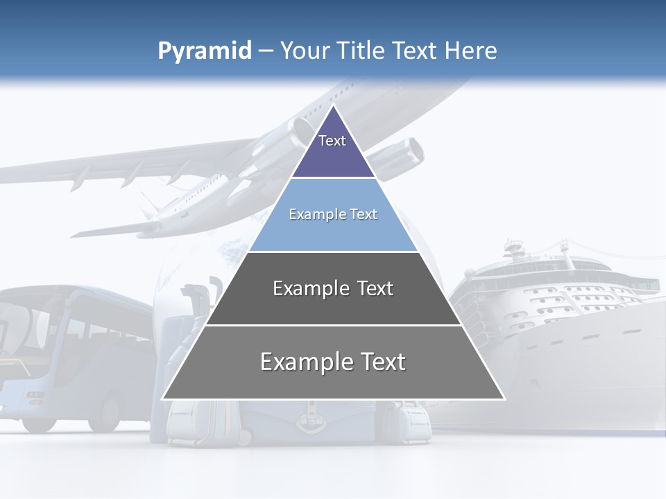 Business Suitcase World Tour PowerPoint Template