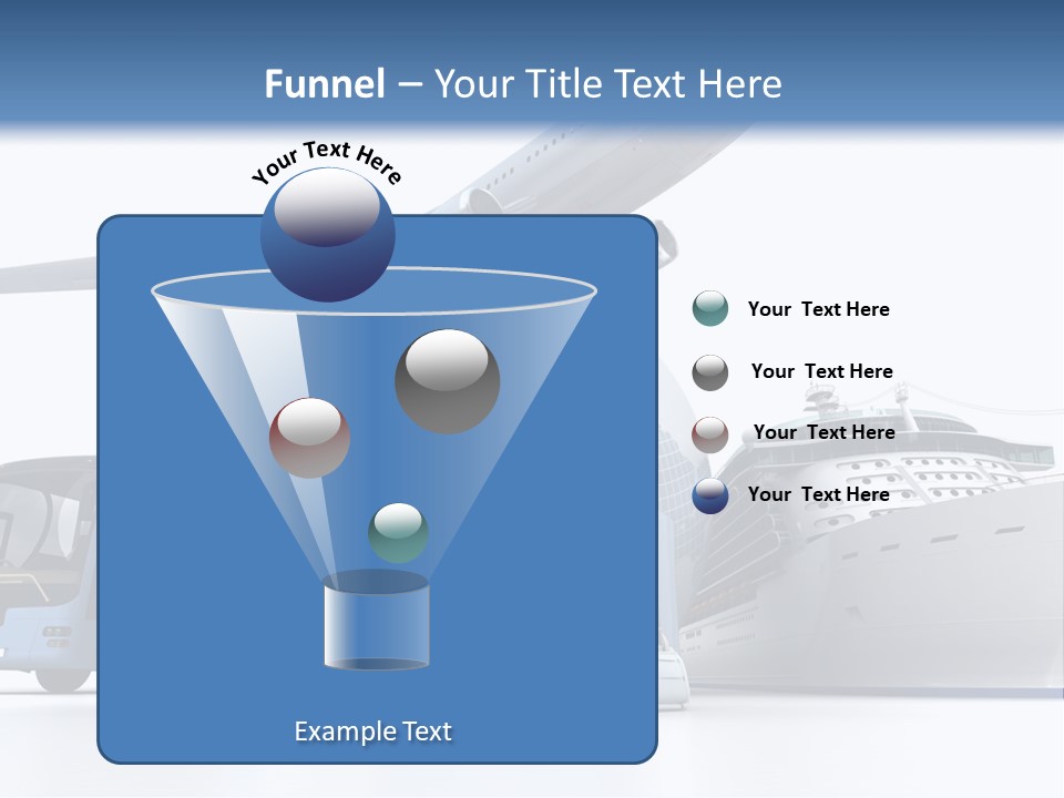 Business Suitcase World Tour PowerPoint Template