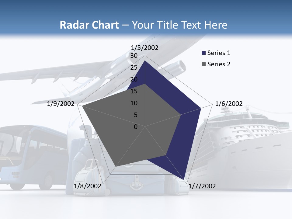 Business Suitcase World Tour PowerPoint Template