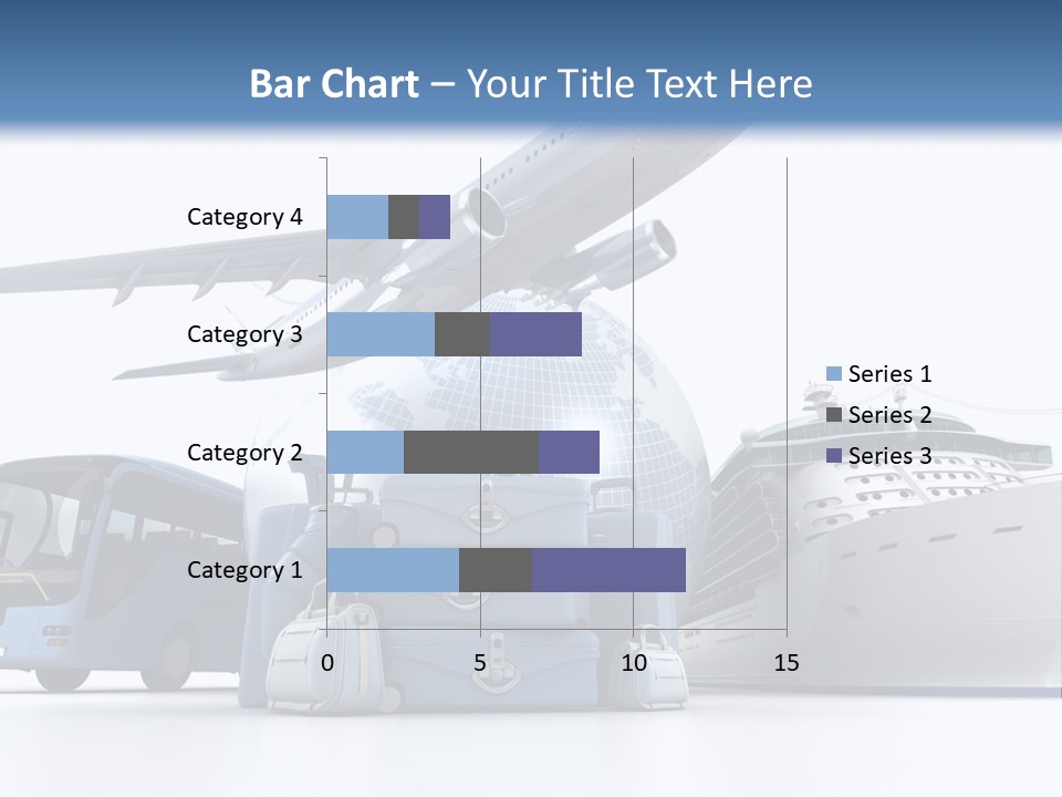Business Suitcase World Tour PowerPoint Template