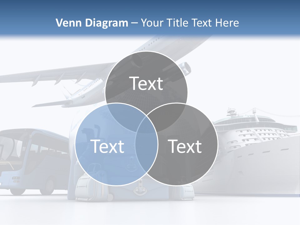 Business Suitcase World Tour PowerPoint Template
