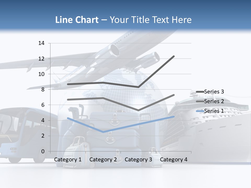 Business Suitcase World Tour PowerPoint Template