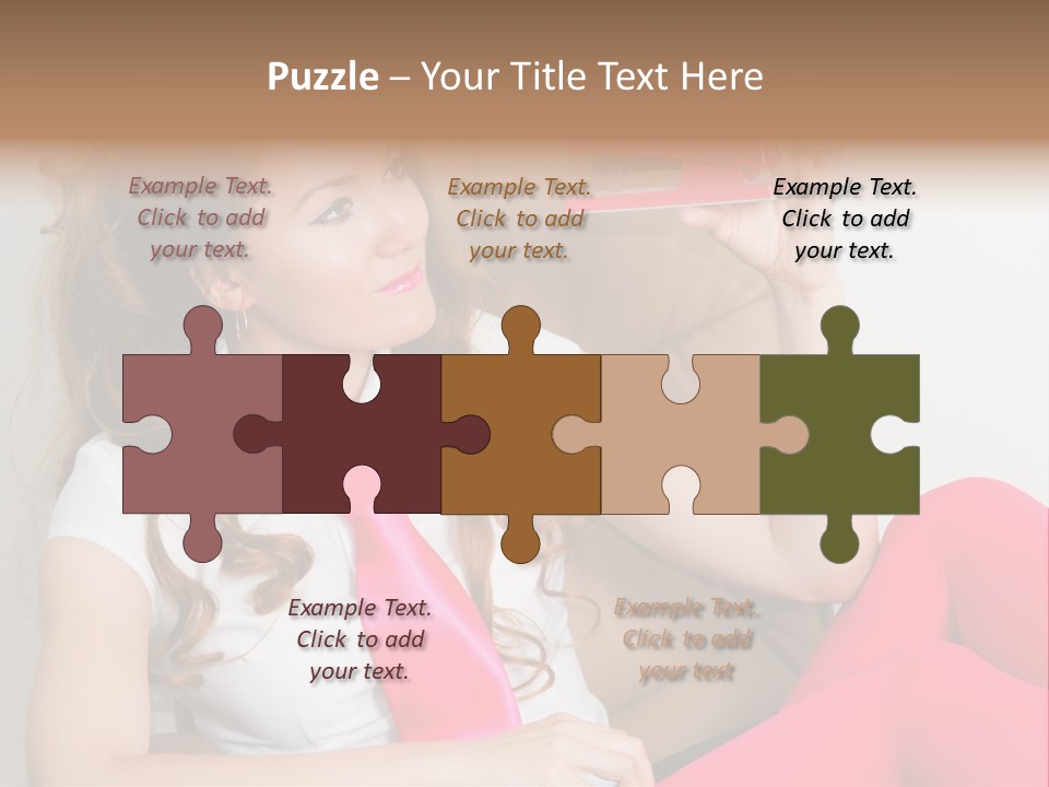 Beautiful Executive Cute PowerPoint Template