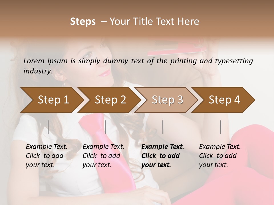 Beautiful Executive Cute PowerPoint Template
