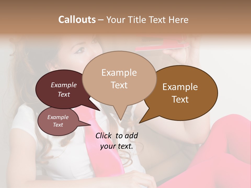 Beautiful Executive Cute PowerPoint Template