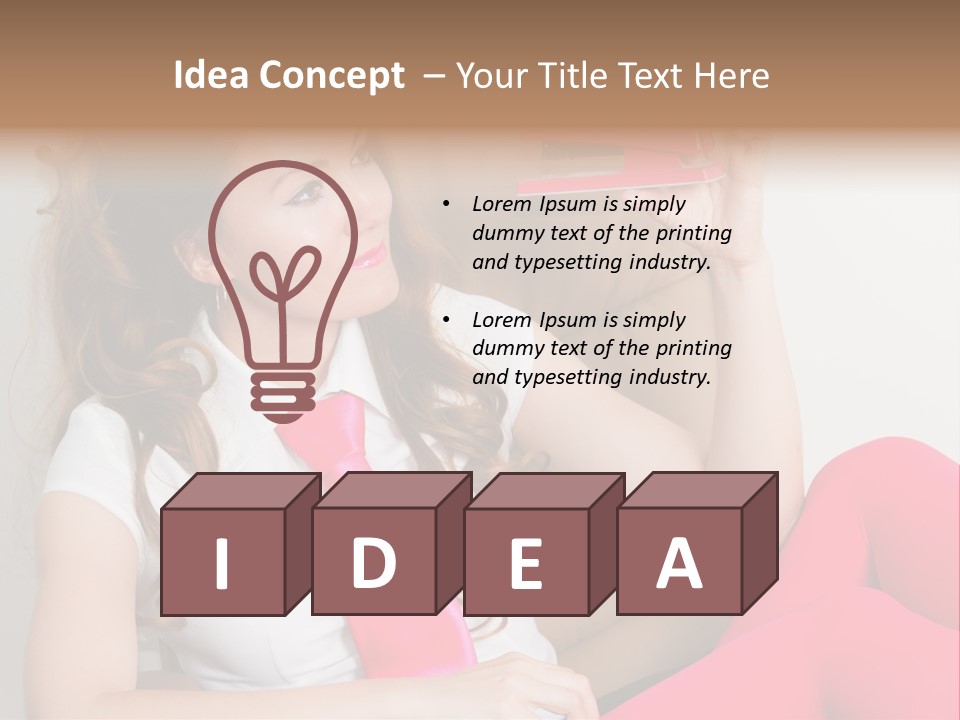 Beautiful Executive Cute PowerPoint Template