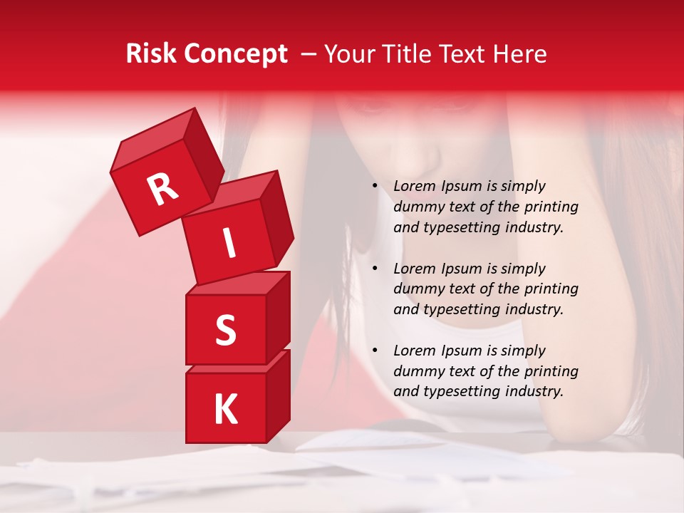 Paying Upset Crisis PowerPoint Template