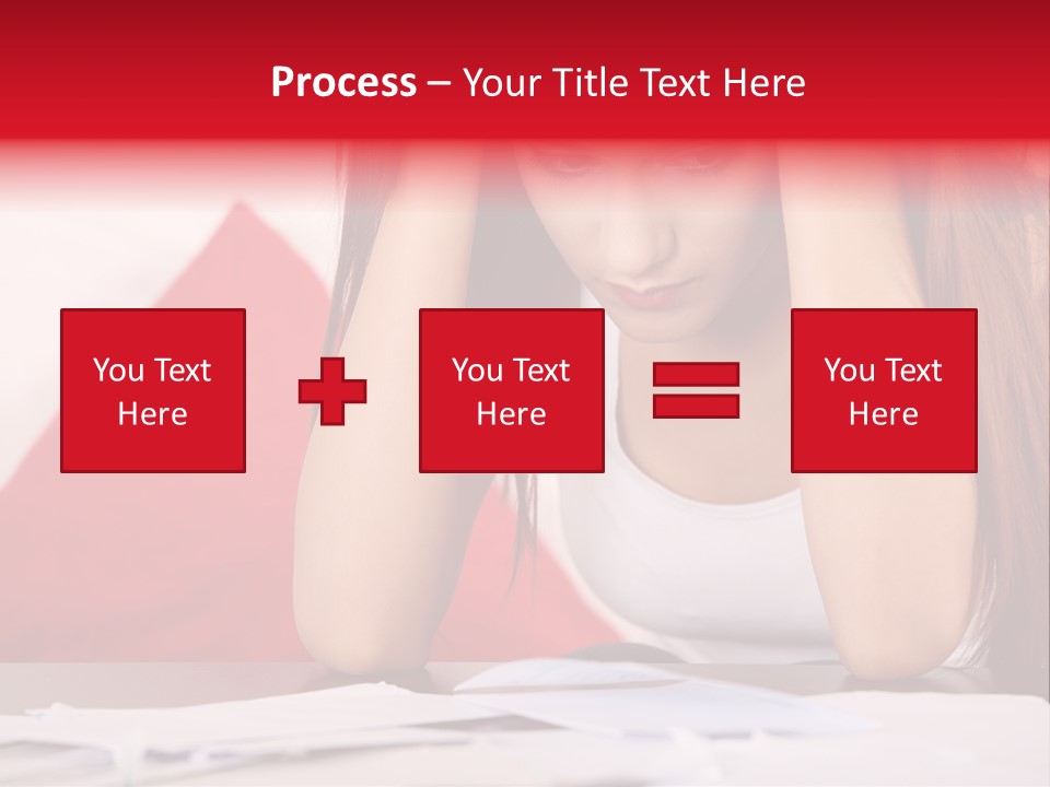 Paying Upset Crisis PowerPoint Template
