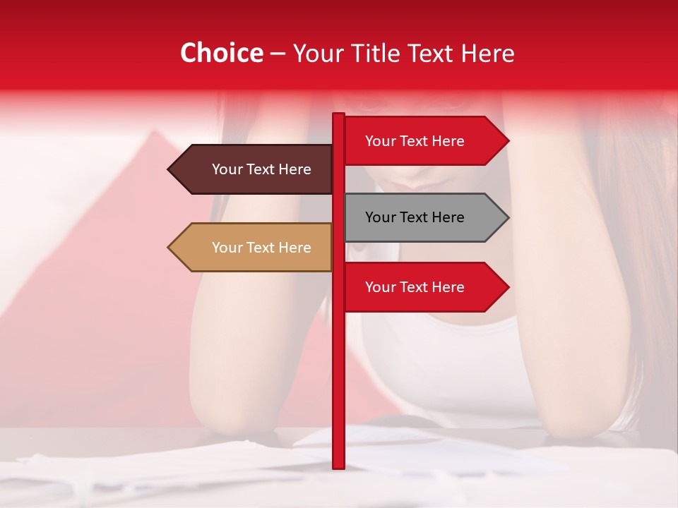 Paying Upset Crisis PowerPoint Template