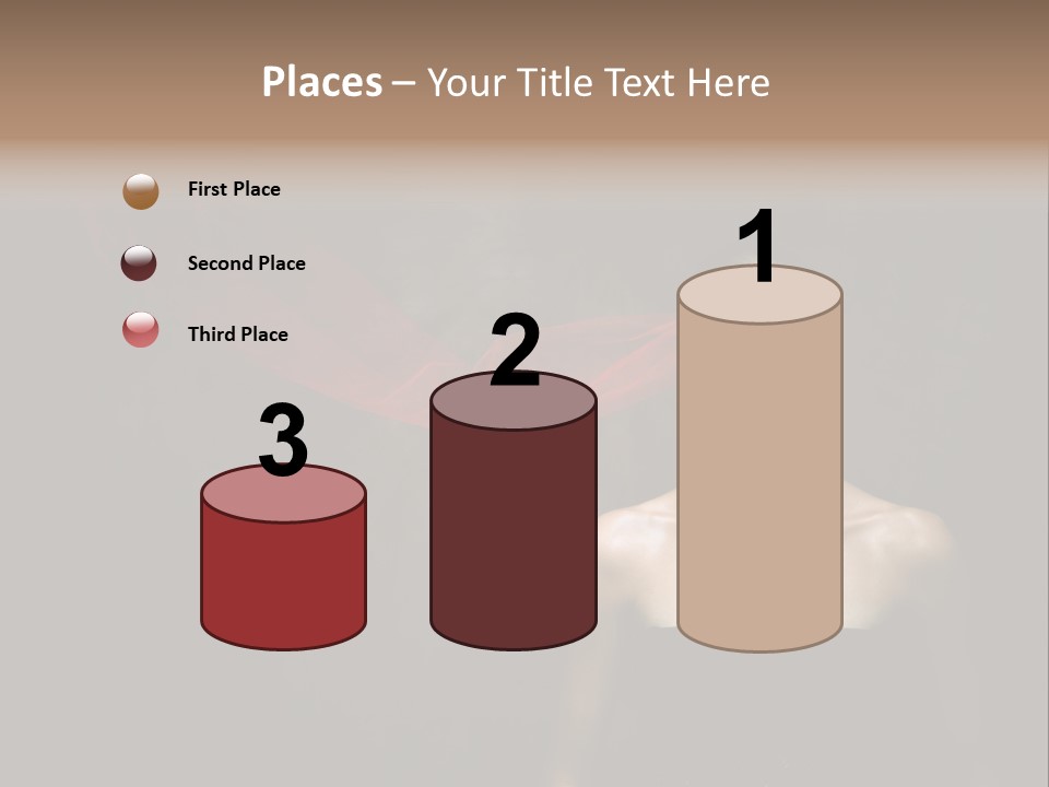 Young Y Ribbon PowerPoint Template