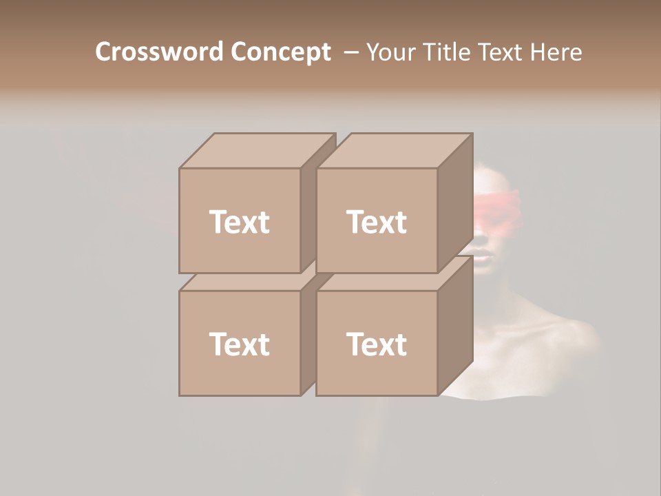 Young Y Ribbon PowerPoint Template