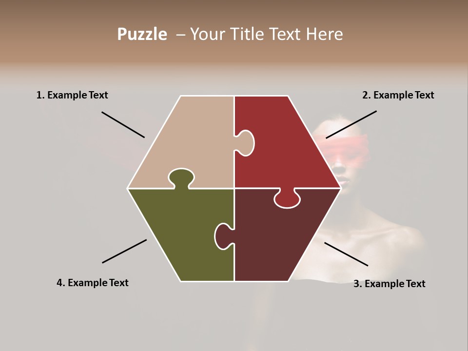 Young Y Ribbon PowerPoint Template