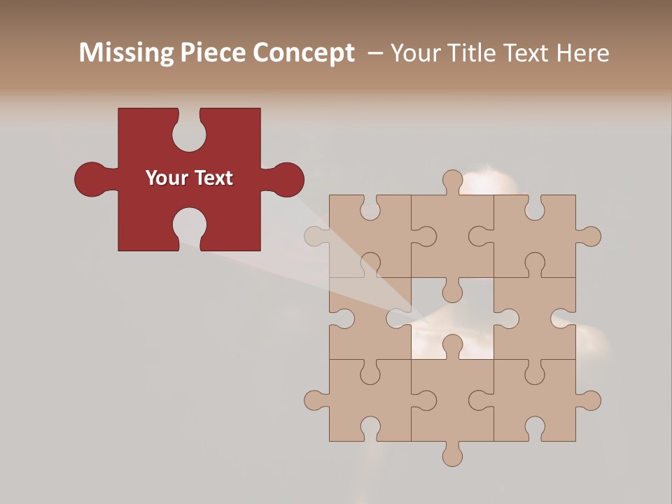 Young Y Ribbon PowerPoint Template