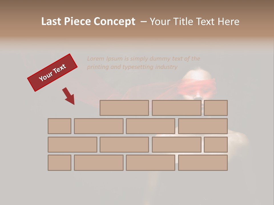 Young Y Ribbon PowerPoint Template