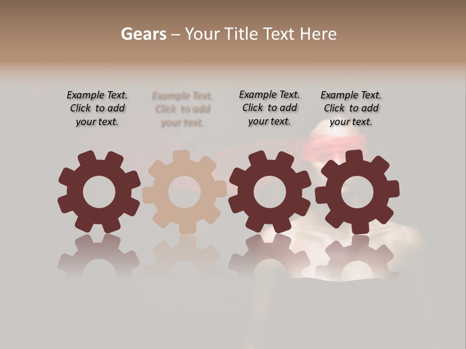 Young Y Ribbon PowerPoint Template