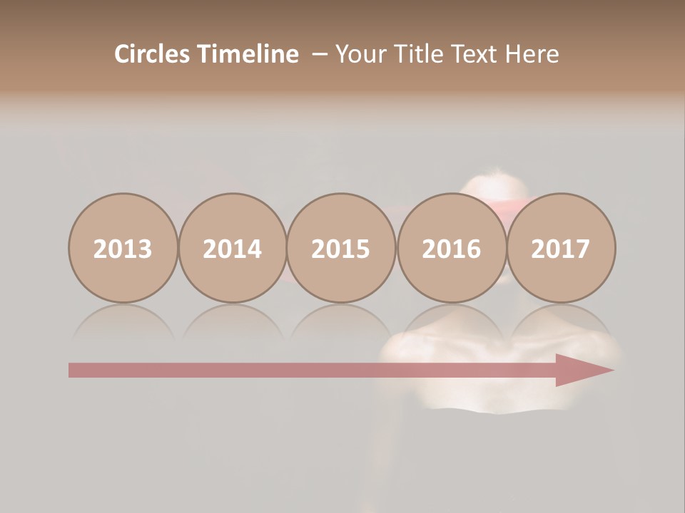 Young Y Ribbon PowerPoint Template