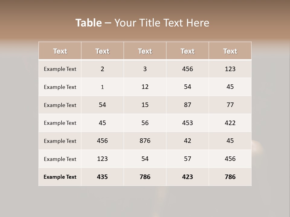 Young Y Ribbon PowerPoint Template