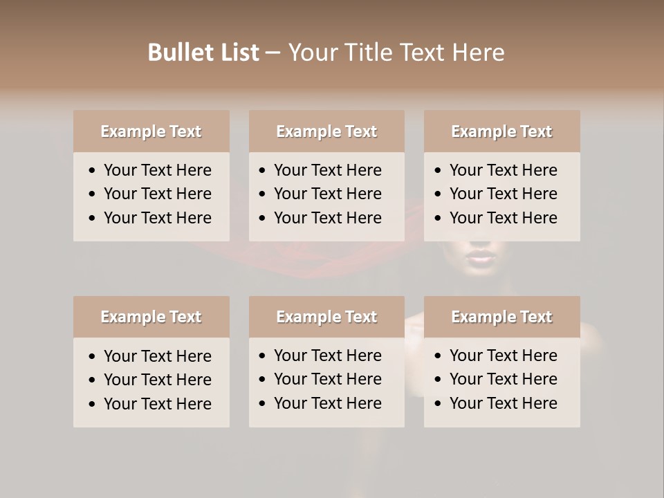 Young Y Ribbon PowerPoint Template