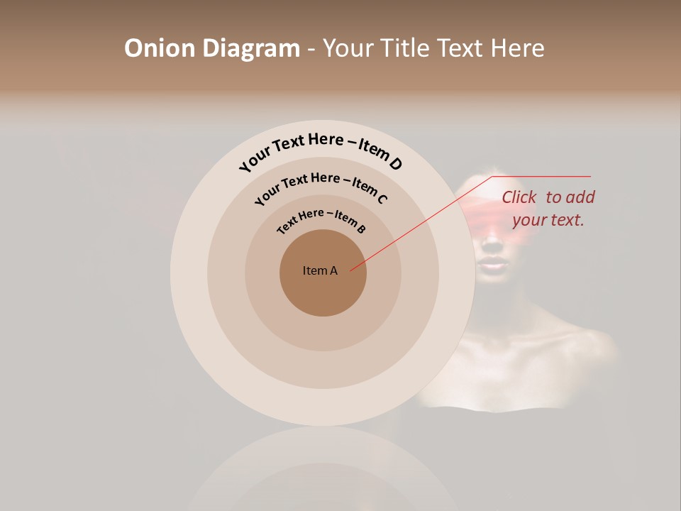 Young Y Ribbon PowerPoint Template