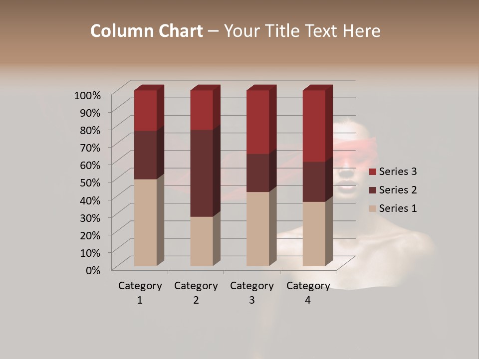Young Y Ribbon PowerPoint Template