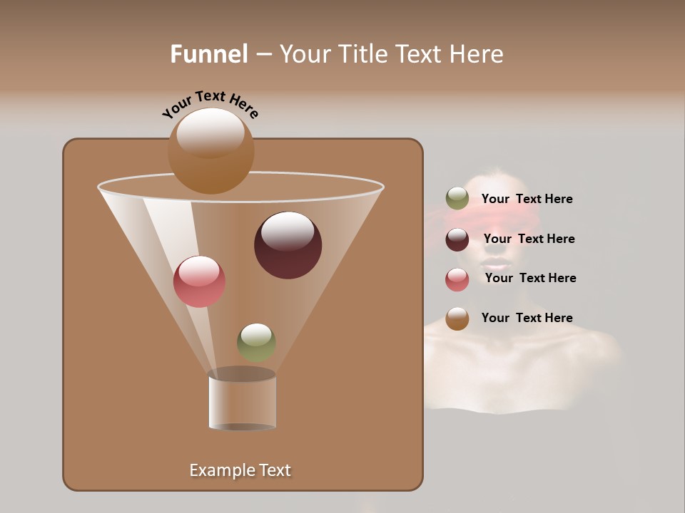 Young Y Ribbon PowerPoint Template