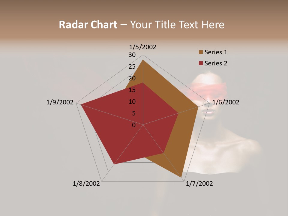Young Y Ribbon PowerPoint Template