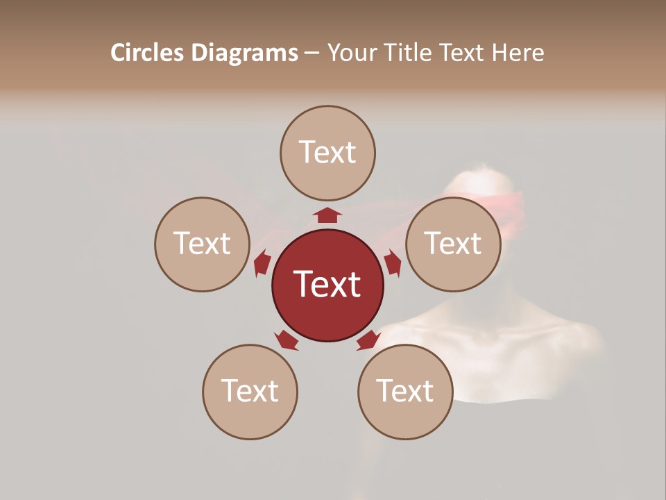 Young Y Ribbon PowerPoint Template