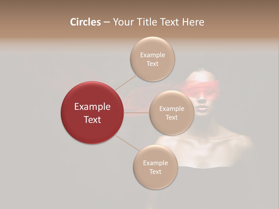 Young Y Ribbon PowerPoint Template