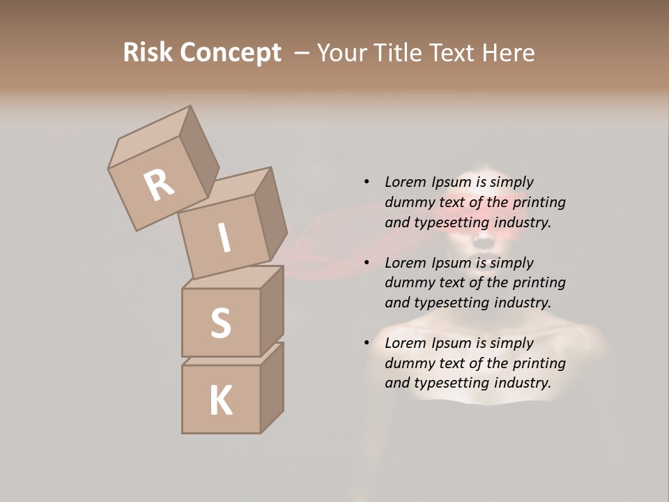 Young Y Ribbon PowerPoint Template