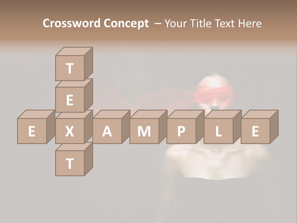 Young Y Ribbon PowerPoint Template